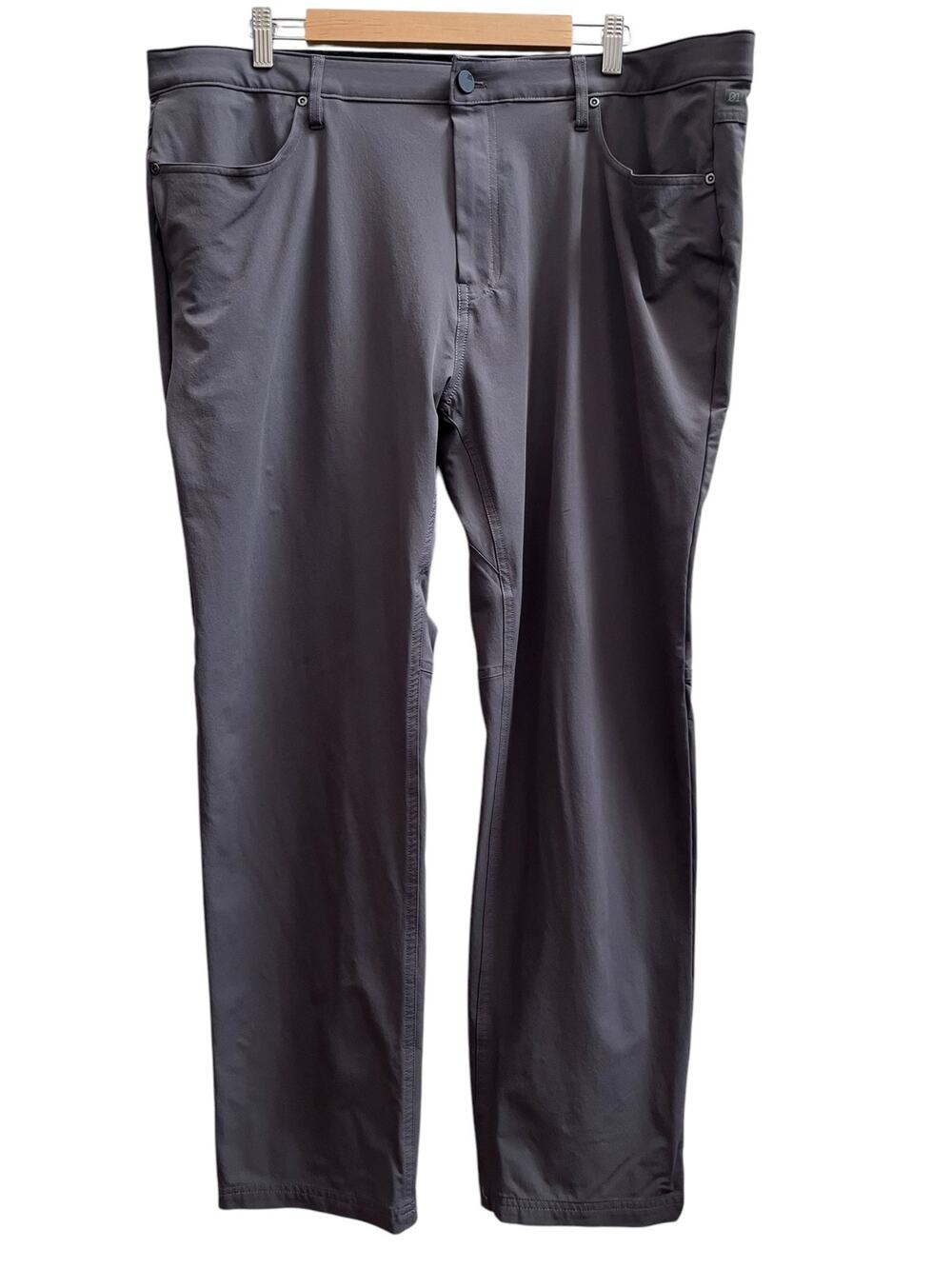 01.Algo Stitch Fix Performance Charcoal Stretch Pant 28in Inseam Tag Size 40x30